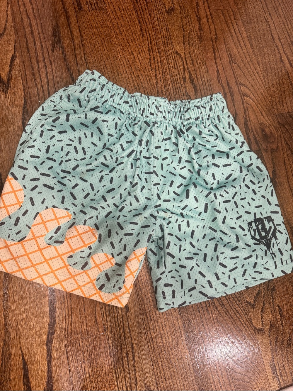 Baseball Lifestyle 101 Youth Green Ice Cream Shorts